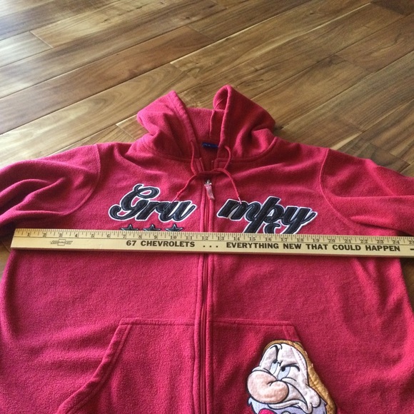 ✔️Disney Grumpy Zip Fleece Woman’s Size 1X - Picture 5 of 7